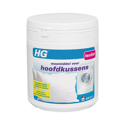 Afbeelding vergroten HG wasmiddel voor hoofdkussens