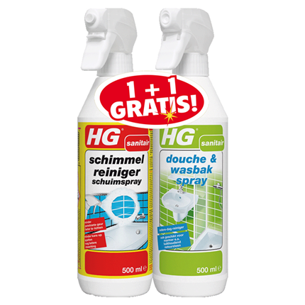 Afbeelding vergroten HG douche&wasbakspray