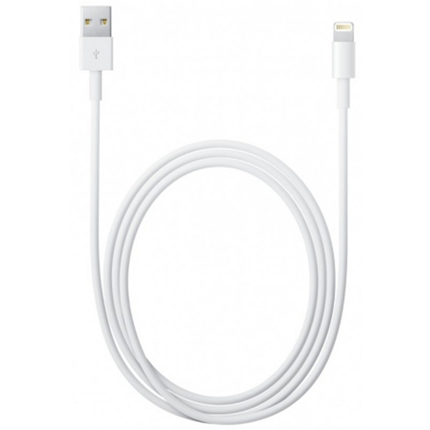 Afbeelding vergroten Apple Laad+Datakabel Lightning 1m wit