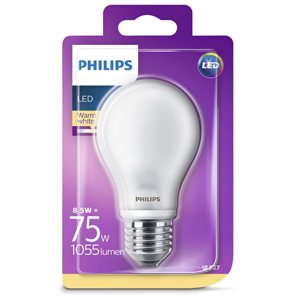 Afbeelding vergroten Philips Classic LED lamp 8,5 Watt 1055 Lumen Mat