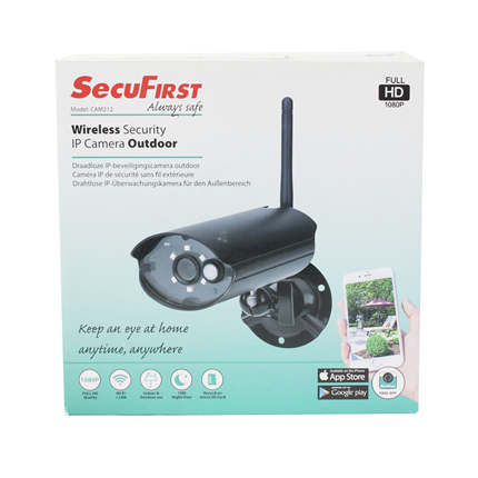 SecuFirst draadloze IP beveiligingscamera outdoor CAM212