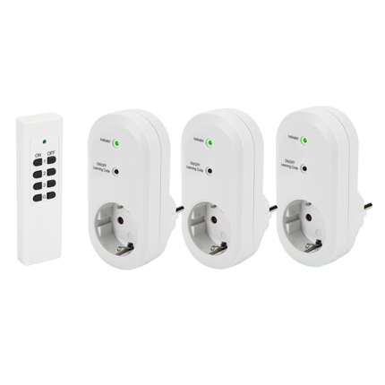Afbeelding vergroten SEC24 draadloze schakelset 3-voudig HAF750S