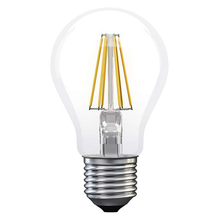 Afbeelding vergroten Emos LED lamp E27 6W 645Lm classic filament