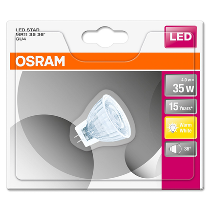 Afbeelding vergroten Osram ledlamp GU4 12V MR11