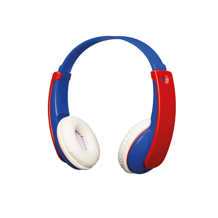 Afbeelding vergroten JVC Kids Hoofdtelefoon draadloze Bluetooth blauw HA-KD9BT
