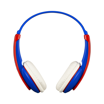 Afbeelding vergroten JVC Kids Hoofdtelefoon draadloze Bluetooth blauw HA-KD9BT