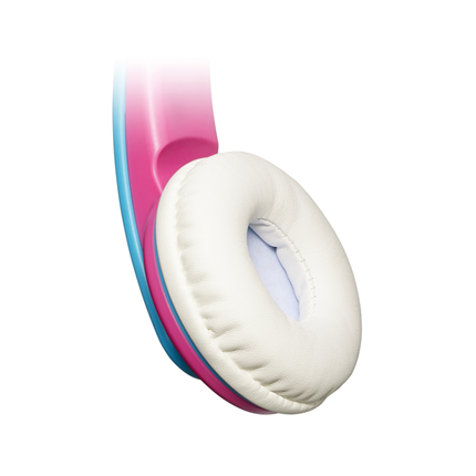 Afbeelding vergroten JVC Kids Hoofdtelefoon draadloze Bluetooth roze HA-KD9BT