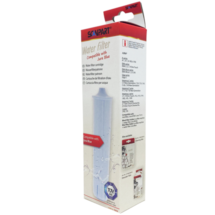 Afbeelding vergroten Scanpart Waterfilterpatroon 50 Liter Claris Blue 1 stuk