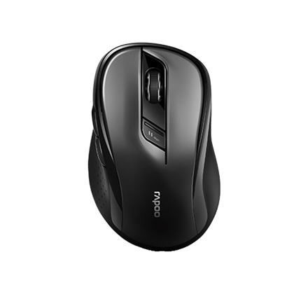 Afbeelding vergroten Rapoo Optische Muis Draadloos M500 2,4 Ghz/Bluetooth Zwart