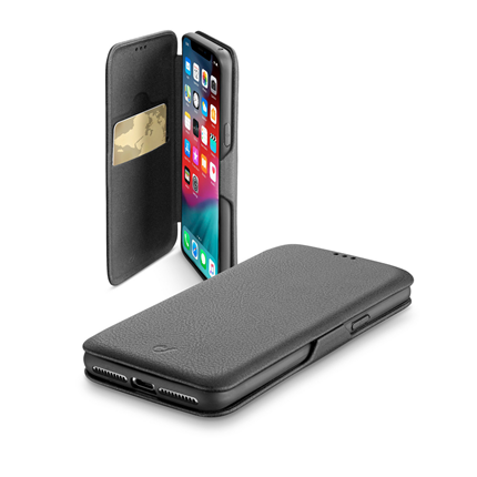 Afbeelding vergroten Cellular Line Bookcase clutch iPhone XSM zwart