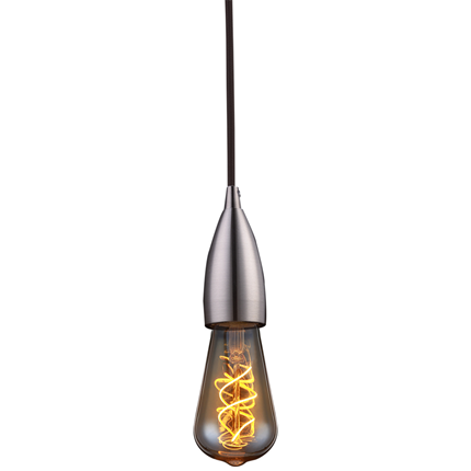 Afbeelding vergroten Led's Light Pendelsnoer Klassiek E27 100W Staal 1,5 Meter