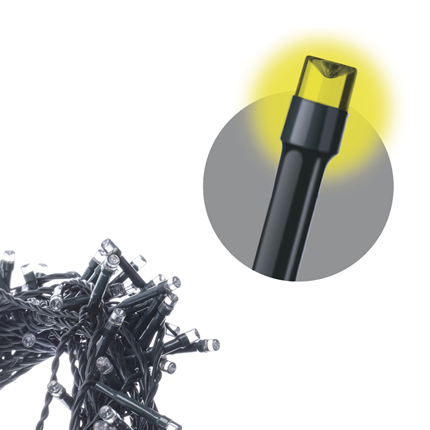 Afbeelding vergroten Emos Led Kerstverlichting Warm Wit 80 leds 5,6 meter