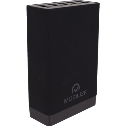 Afbeelding vergroten Mobilize Thuislader Usb 5-Poorts