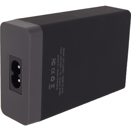 Afbeelding vergroten Mobilize Thuislader Usb 5-Poorts