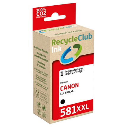 Afbeelding vergroten weCare cartrige Canon CLI-581 zwart