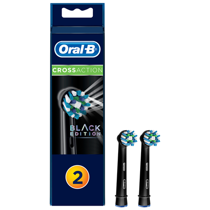 Afbeelding vergroten Oral-B tandenborstels CrossAction zwart EB50-2