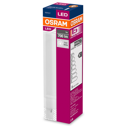 Afbeelding vergroten Osram ledlamp G24 7W 840 Dulux D