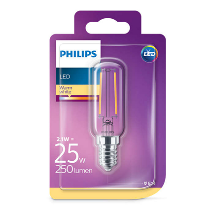 Afbeelding vergroten Philips Led lamp E14 2,1watt 250Lm Kaars Fillament