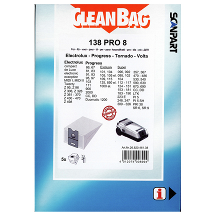 Afbeelding vergroten CleanBag 138 PRO 8