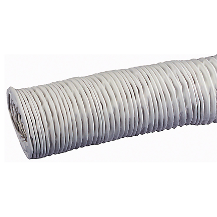 Afbeelding vergroten Scanpart luchtafvoerslang PVC versterkt 100mm 12m wit