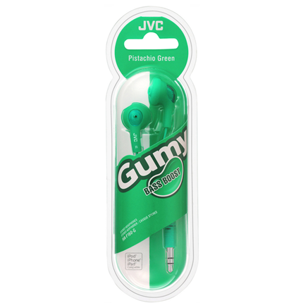 Afbeelding vergroten JVC hoofdtelefoon in-ear groen HA-F160-G-EP groen