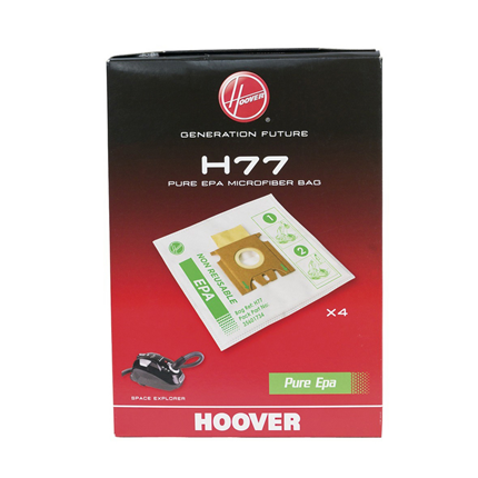 Afbeelding vergroten Hoover stofzuigerzak H77 4 stuks