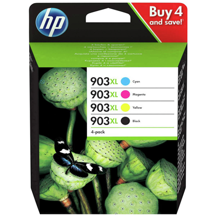 Afbeelding vergroten HP Cartridge 903 XL combipack zwart + kleur