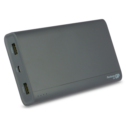 Afbeelding vergroten GP BATTERIES portable power bank B-serie 20000 mAh B20a zwart