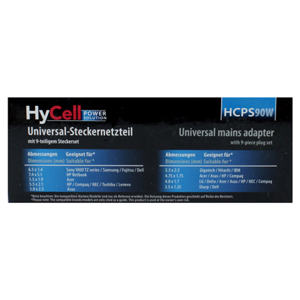 Afbeelding vergroten HyCell netvoeding gestabiliseerd max. 4000mA