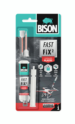 Afbeelding vergroten Bison Fast Fix Plastic Lijm