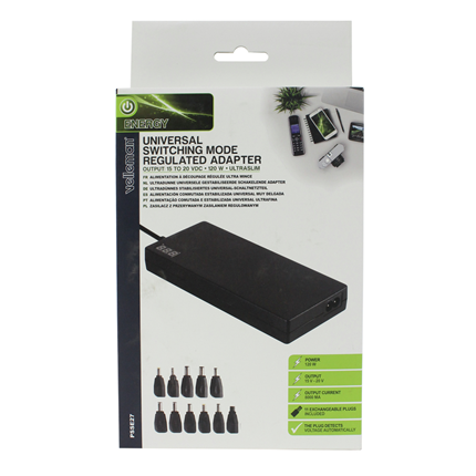 Afbeelding vergroten Velleman Gestabiliseerde Universele Laptop Voeding 120W PSSE27