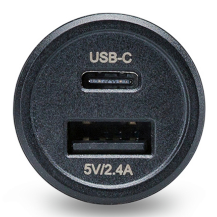 Afbeelding vergroten Mobilize Smart Charging Autolader 1 x USB-A 1 x USB-C