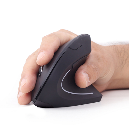 Afbeelding vergroten Gembird ergonomische muis MUSWERGO01 zwart