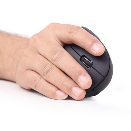 Afbeelding vergroten Gembird ergonomische muis MUSWERGO01 zwart