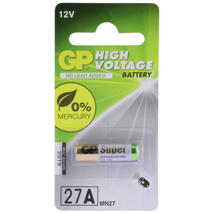 GP 27A High Voltage Alkaline Batterij