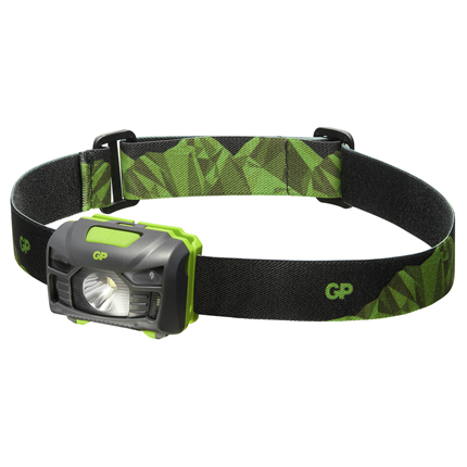 Afbeelding vergroten GP LED Hoofdlamp met Sensor 160Lm