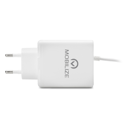 Afbeelding vergroten Mobilize Snellader USB + Lightning 1m Wit