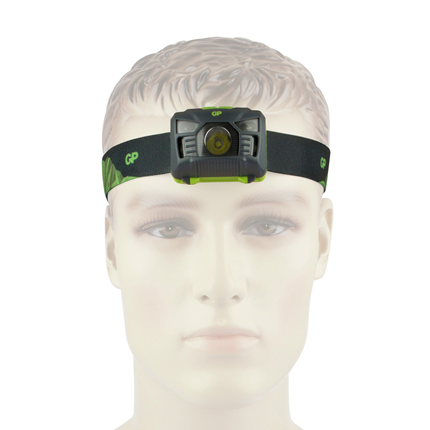 Afbeelding vergroten GP LED Hoofdlamp met Sensor 160Lm