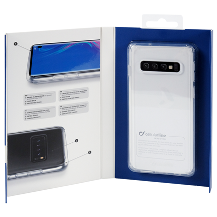 Afbeelding vergroten Cellular Line Samsung S10 Backcover Clear Duo