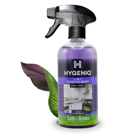 Afbeelding vergroten Hygeniq ecologische 2-in-1 keukenreiniger 500ml