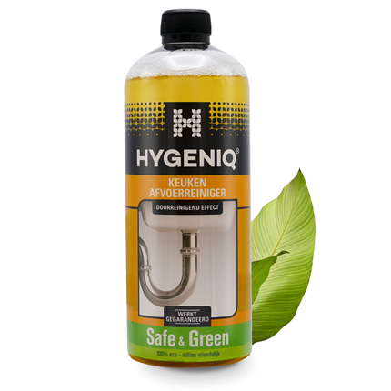 Afbeelding vergroten Hygeniq ecologische keuken afvoerreiniger 750ml