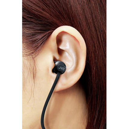 Afbeelding vergroten JVC hoofdtelefoon draadloos inner-ear zwart HA-FX35BT