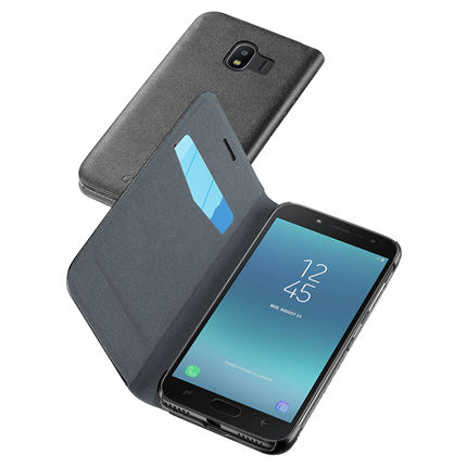 Afbeelding vergroten Cellular Line Samsung J4 2018 Bookcase Essential Zwart