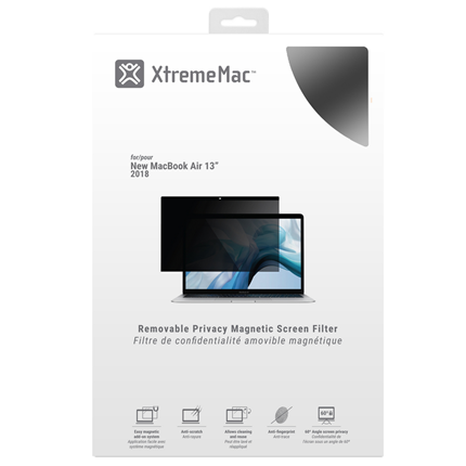 Afbeelding vergroten XtremeMac privacy screenprotector Macbook Air 13''