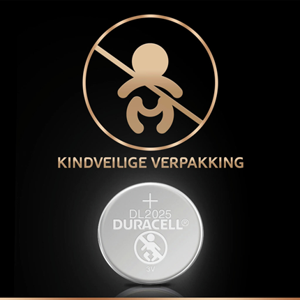Afbeelding vergroten Duracell Knoopcel Lithium 2025 4 stuks