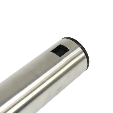 Afbeelding vergroten Scanpart telescoopbuis Ø35mm +vierkant gat RVS