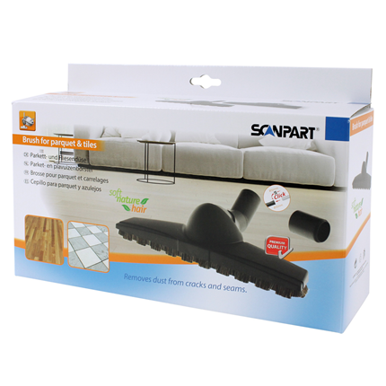 Afbeelding vergroten Scanpart parketborstel 35mm SBB300