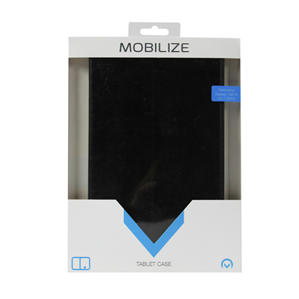 Afbeelding vergroten Mobilize Samsung Tab A 10.1 Standcase Leder Zwart