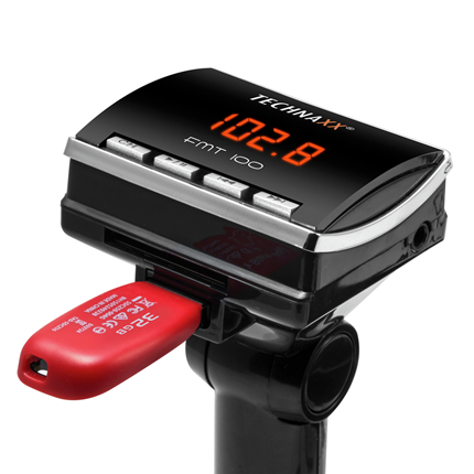 Afbeelding vergroten Technaxx FM transmitter auto + afstandsbediening