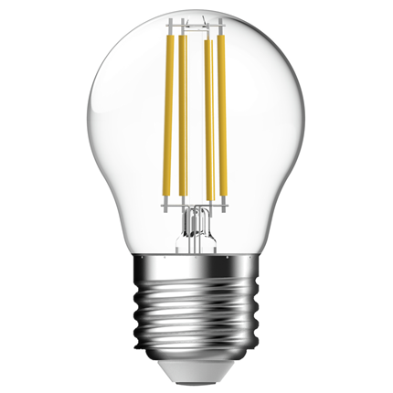 Afbeelding vergroten GP LED lamp mini globe filament FS 4W E27 085409